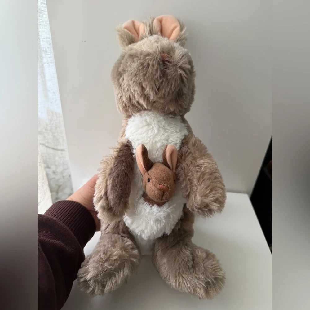 Wild Republic Kangaroo 12” Plush – Cuddlekins Stuffed Animal